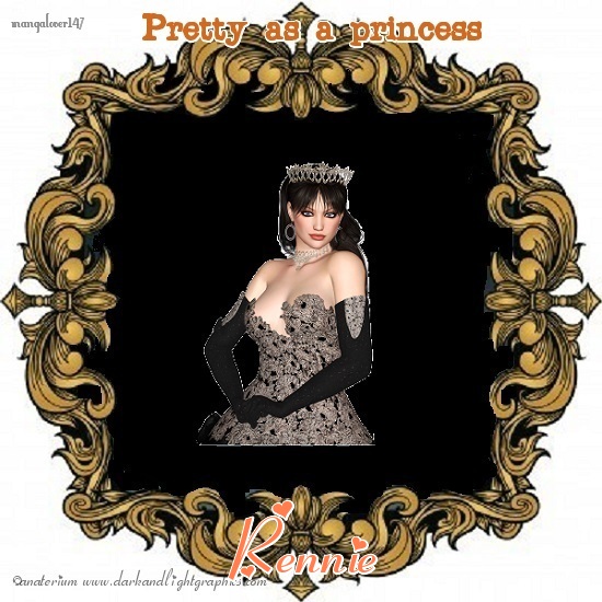 Pretty as a princess-Rennie