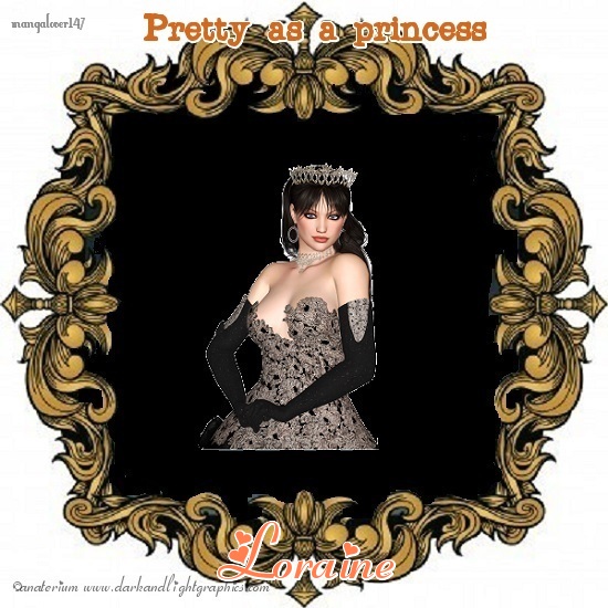 Pretty as a princess-Loraine