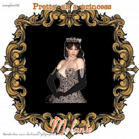 Pretty as a princess-Melanie