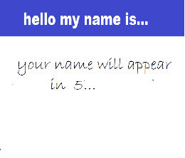 nametag