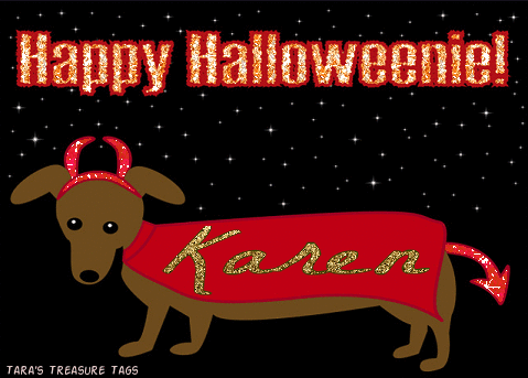 Happy Haloweenie Karen