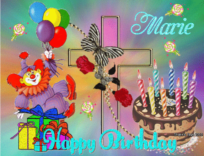 Happy Birthday ~ Marie