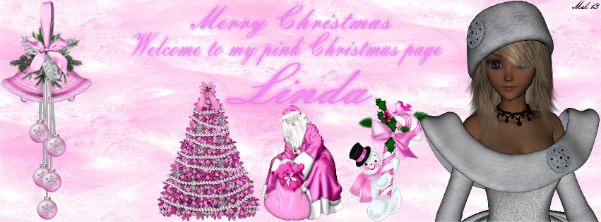 Linda -Merry Christmas Facebook Cover