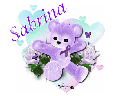 Rett Syndrome Bear - Sabrina