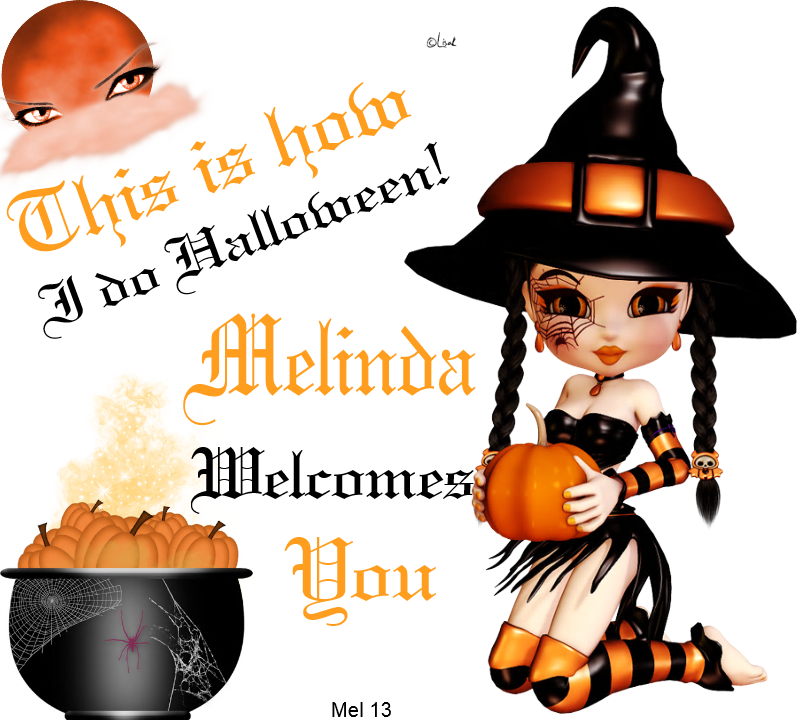 Melinda -This is how I do Halloween!