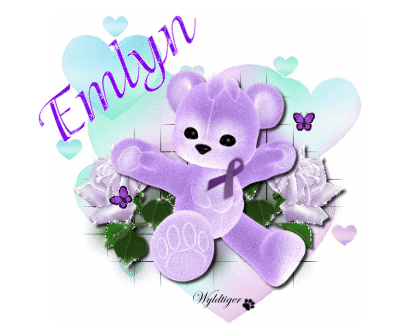 Rett Syndrome Bear - Emlyn