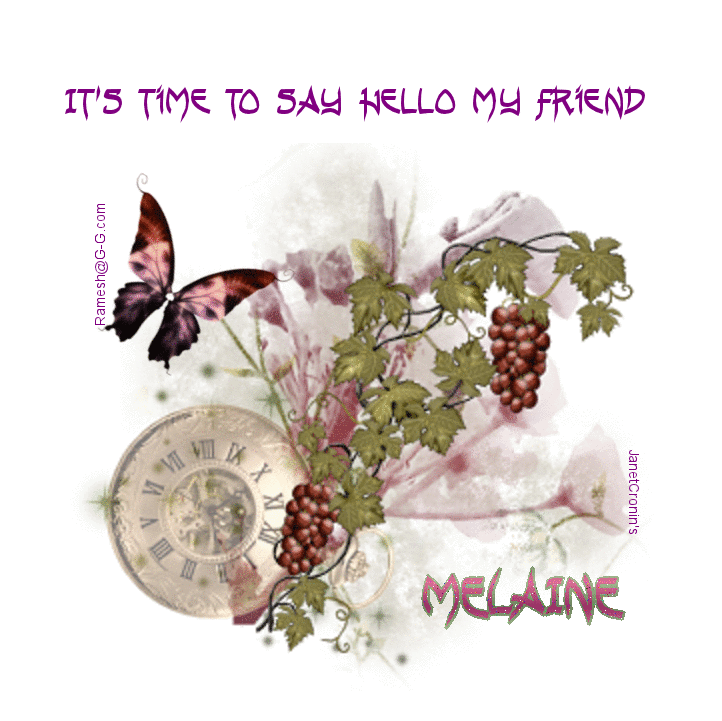 TIME TO SAY HELLO - MELAINE