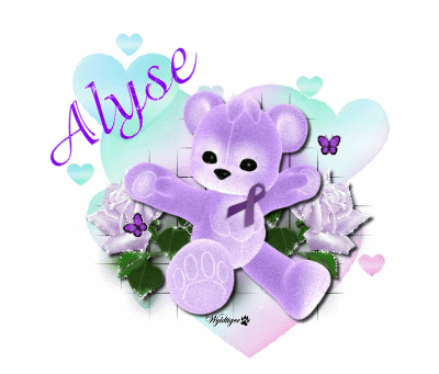 Rett Syndrome Bear - Alyse