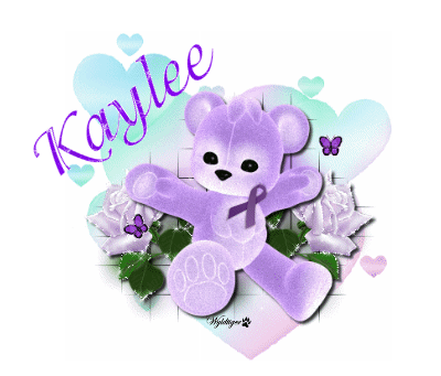 Rett Syndrome Bear - Kaylee
