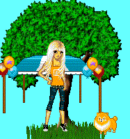 Doll in the outdoors