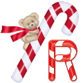 Rennie, Robbie, Rita, Ramesh -Bear Candycane