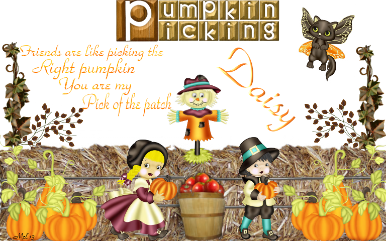 Daisy -Pumpkin Picking