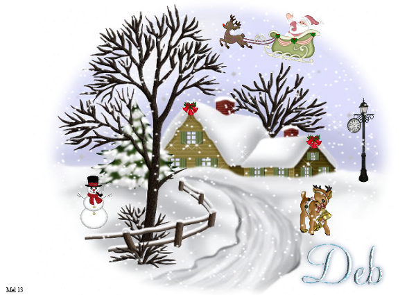 Deb -Christmas Scene