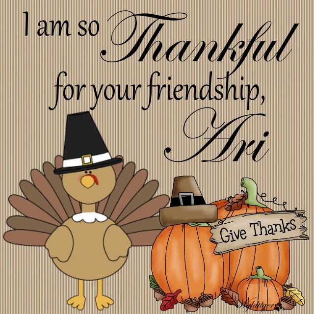 Thankful - Ari