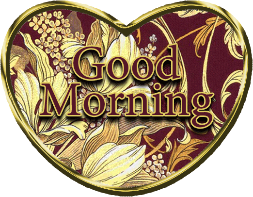 Vintage Good Morning Heart