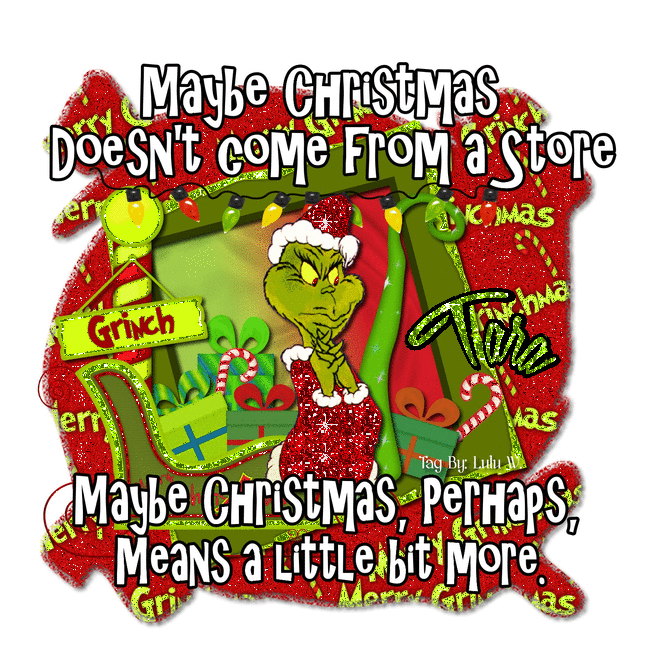 Tara - Christmas Grinch