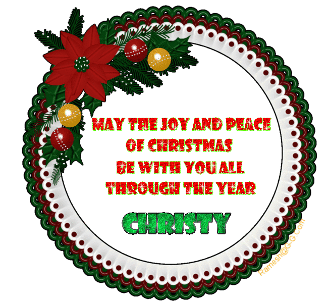 CHRISTMAS WISHES - CHRISTY