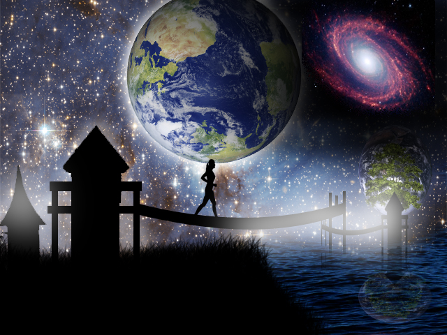 Walking to the moon