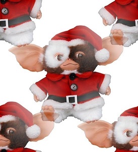 gizmo santa tiled background