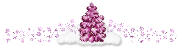 Pink winter divider