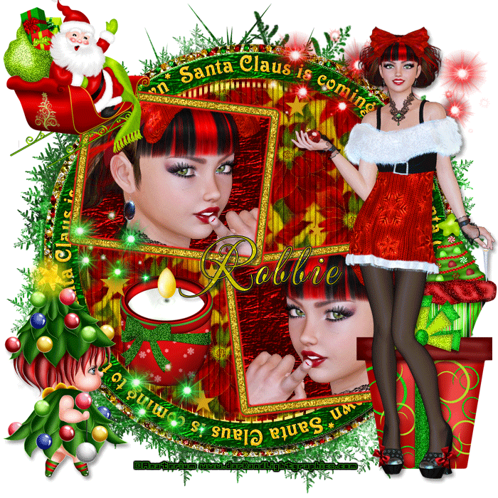Robbie-Santa is coming to Town