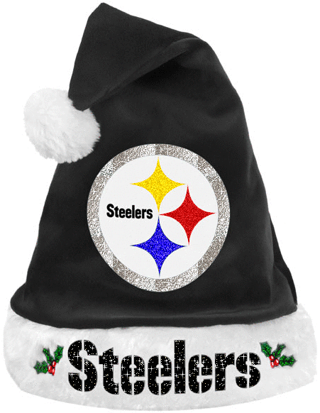 Steelers Santa Cap