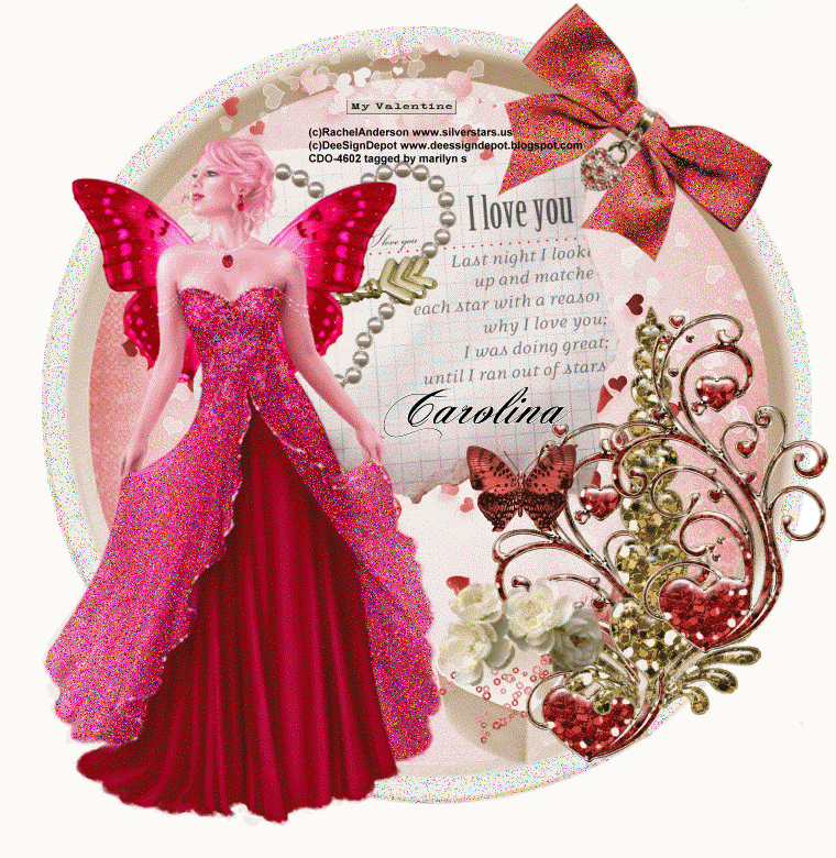 Valentine letter/lady/Carolina