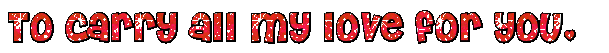 Glitter text