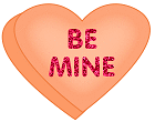 be mine conversation heart