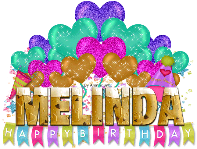 Melinda-Happy Birthday!