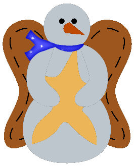 Winged Snowman
