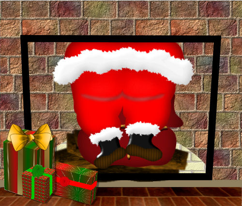 Stuck Santa