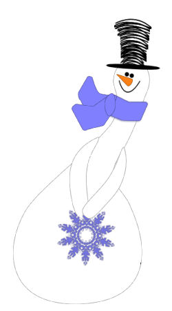 Curved Snowman