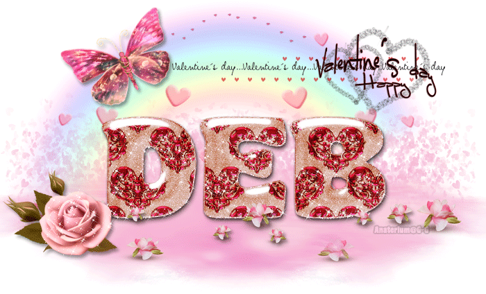 Deb-Happy Valentine rose