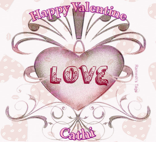 HAPPY VALENTINE - CATHI