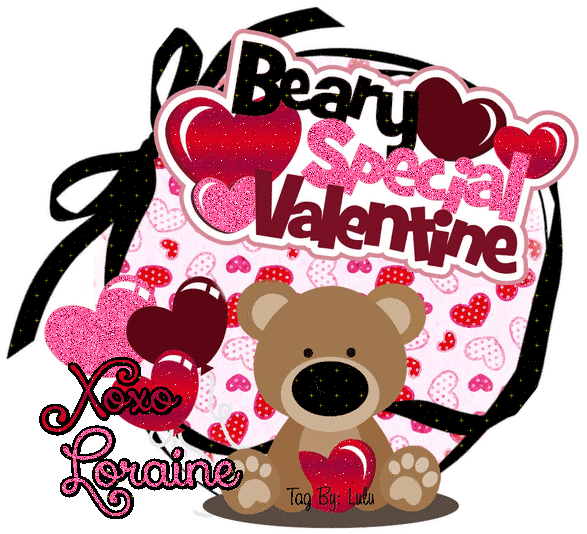 Loraine - Beary special Valentine Valentine's Day xoxo