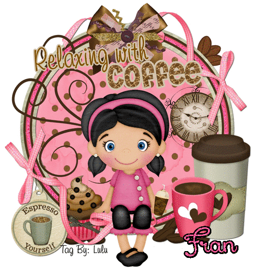 Fran - Relaxing with Coffee