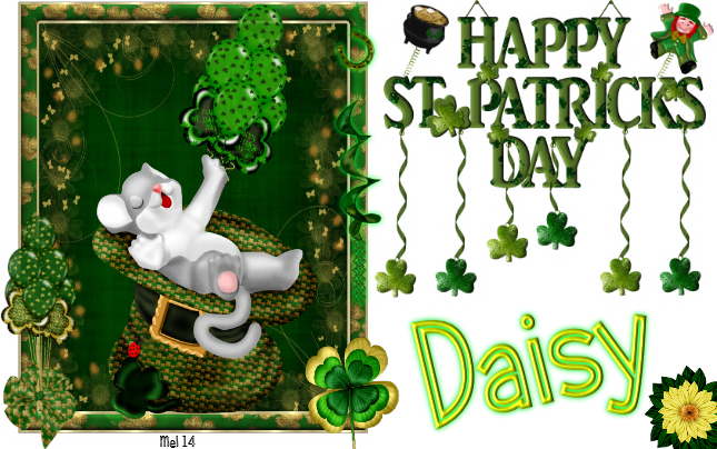 Daisy -Happy St. Patricks Day