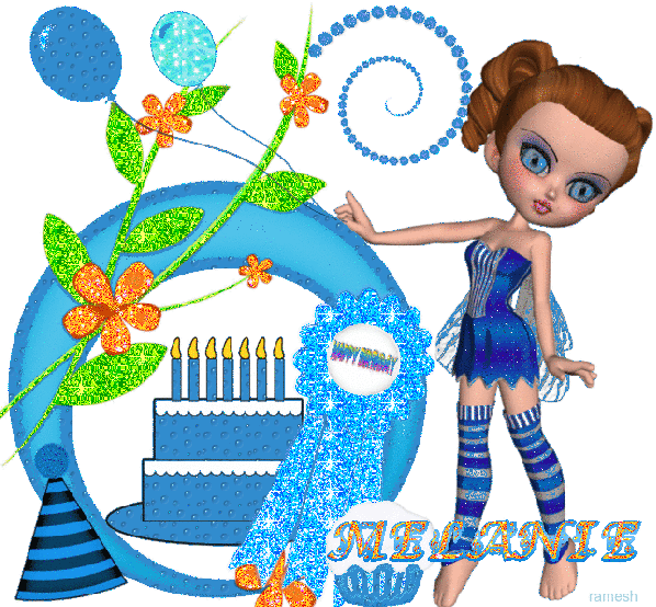 HAPPY BRITHDAY - MELANIE