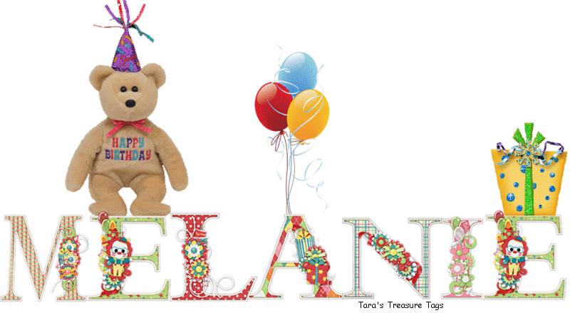 Melanie Happy Birthday