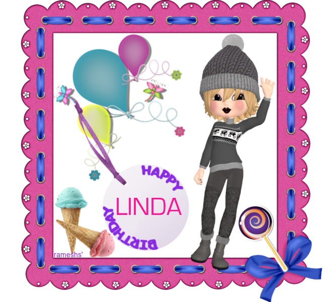 HAPPY BIRTHDAY - LINDA