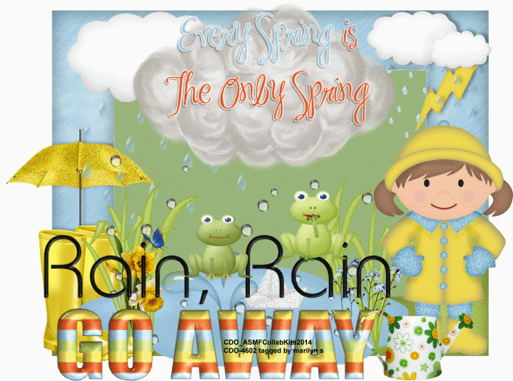 Rain Rain go away/spring