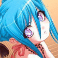 Blue hair