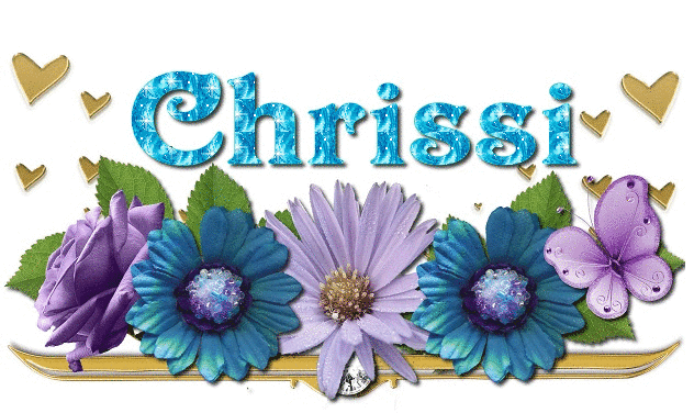 Name in purple- Chrissi