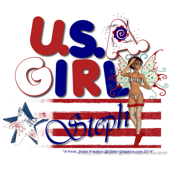 Steph - U.S.A. Girl - Spinning Wheel