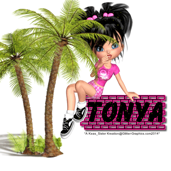 Tonya - Palm Tree - Girl