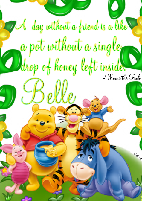 Belle -A day without...
