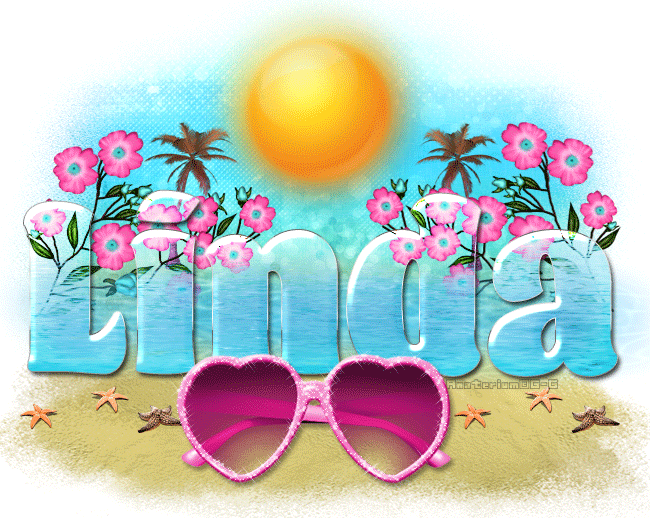 Linda-pink summer glasses