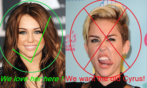 We want the old Cyrus !!!