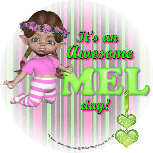 Mel - It's An Awesome Day - Green Hearts